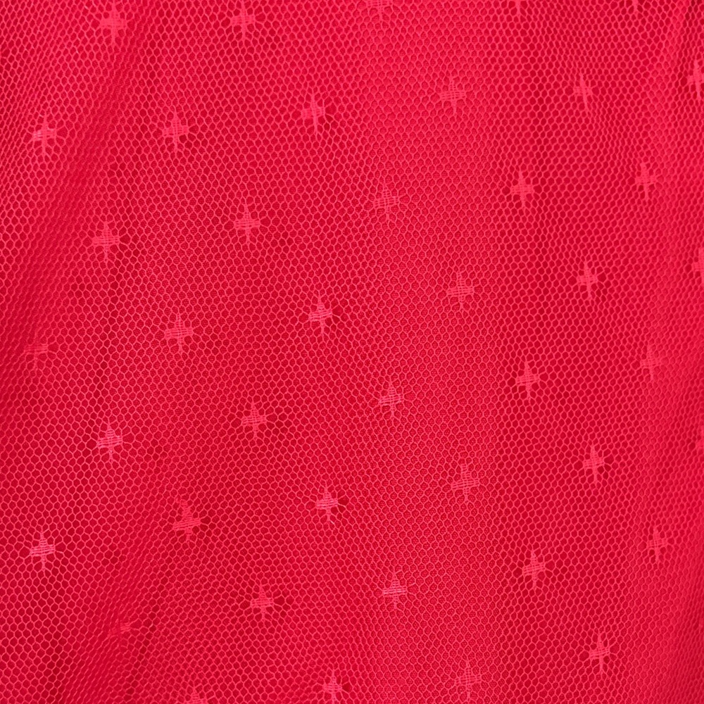 NWT Ivy City Co Red Star Tulle Maxi Dress 3X - Picture 14 of 15